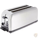 【14-15日限定!1000円クーポン20名様】クイジナート Cuisinart トースター シルバー 2枚スライス ロングスロット CPT-2500 送料無料
