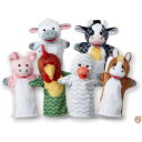 【4/30日限定★円高還元!!510円クーポン】Melissa & Doug Barn Buddies Hand Puppets 送料無料