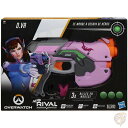 ナーフ オフィシャル ライバル オーバーウォッチ D VA フォームボール付き NERF 送料無料