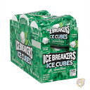 【 先着55名! 2日間限定ゾロ目555円クーポン】Ice Breakers アイスブレーカー アイスキューブ スペアミント シュガーフリー ガム ボトル 91...