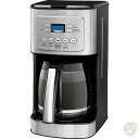 【 先着55名! 2日間限定ゾロ目555円クーポン】クイジナート Cuisinart ステンレス コーヒーメーカー ブリュー オートマティック 黒 グレー 14...