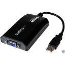 【4/30日限定★円高還元!!510円クーポン】StarTech.com USB - VGA変換アダプタ USB接続外付けグラフィックアダプタ MAC対応 19...