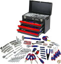 【19日20時~!1000円クーポン20名様】WORKPRO W009044A 408-Piece Mechanics Tool Set with 3-Drawer Heavy Duty