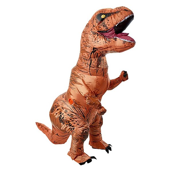 Rubie's エアコス T-REX TEEN ダイナソー コスチューム 空気で膨らむコスチューム ティーン用 ハロウィン 恐竜 送料無料