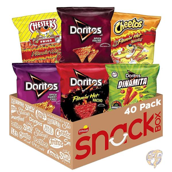 フリトレー Frito Lay スナック菓子 ファイアリーミックス バラエティパック (40個入り)