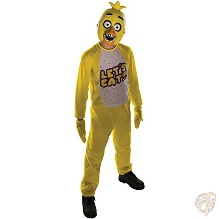 MyPartyShirt ファイブ ナイツ アット フレディーズ ナイトメア チカ コスチューム Five Nights at Freddy ハロウィン衣装 送...