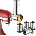 【 先着55名! 2日間限定ゾロ目555円クーポン】キッチンエイド KitchenAid スタンドミキサー用 スライサーシュレッダーアタッチメント 4枚刃付き ...