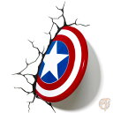 【14-15日限定!1000円クーポン20名様】3DLightFX Marvel Avengers マーベル アベンジャーズ キャプテンアメリカ 3D デコライ...