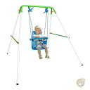 【 先着55名! 2日間限定ゾロ目555円クーポン】幼児用ブランコ ベビー遊具 屋内外用ブランコセット 安全ハーネス付き FNS-001 Sportspower...