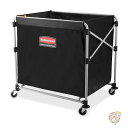 ラバーメイド 折りたたみ式 X カート ランドリーカート 1881750 Rubbermaid