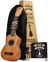 【先着50名様1000円クーポン】Kala Learn To Play Ukulele Starter Kit, Light Mahogany Stain ウク...