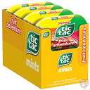 ティックタック Tic Tac Mints フルーツアドベンチャー 200粒(98g)×8個入 フレッシュブレスミント 送料無料