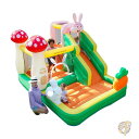 【 先着55名! 2日間限定ゾロ目555円クーポン】インフレータブル バウンスハウス スライド付き 子供用 遊具 送風機付き 72095 AYOFREE アヨフ...
