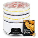 【先着30名様!全品555円OFF】COSORI コソリ キッチン用品 調理器具 食品乾燥機 ドックトリートハーブ&マッシュルーム 50レシピ CFD-N051-W