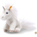 【4/30日限定★円高還元!!510円クーポン】Steiffシュタイフ ユニカ ユニコーン お座り 18cm テディベア
