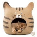 ヒマラヤ キャット ケーブ ヤクウール 手作り 猫ベッド Designed Cat Caves Woolygon ウーリゴン