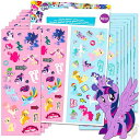 【 先着55名! 2日間限定ゾロ目555円クーポン】マイリトルポニー パーティーフェイバーステッカー 16シート My Little Pony シール 送料無料