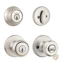 ドア用 金具 ロック 鍵穴 Tylo エントリー コンボ セット 96900-381 Kwikset クイックセット