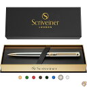 Scriveiner Silver Chrome Ballpoint Pen ボールペン 最高級 24金仕上げ シュミッ