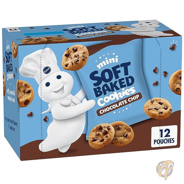 【ポイント3倍20時28時間】ミニソフト クッキー チョコレートチップ 12パックセット お菓子 Pillsbury ピルズベリー
