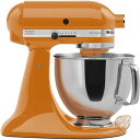 【4/30日限定★円高還元!!510円クーポン】キッチンエイド スタンドミキサー KitchenAid KSM150PSTG アルチザン オレンジ キッチンエイ...