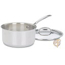 【30日限定500OFFクーポン配信】Cuisinart クイジナート 7193-20 カバー付 シェフクラシック ステンレス鍋 片手鍋 送料無料