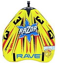 けん引ボート チューブボート 浮き具 レーブスポーツ 牽引可能なレーザー2ライダー Rave 2人乗り インフレータブル ボート 送料無料