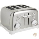 【14-15日限定!1000円クーポン20名様】クイジナート メタルクラシックスタンドタイプ4枚トースター Cuisinart CPT-180WP1 ホワイト ...