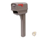 【 先着55名! 2日間限定ゾロ目555円クーポン】Rubbermaid GC1M0000 Large Deluxe Plastic Mailbox and P...