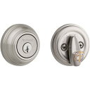 【30日限定500OFFクーポン配信】クイックセット シングルシリンダーデッドボルト Kwikset 99800-090 ドアロック 送料無料