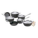 Cuisinart クイジナート GG-12 GreenGourmet 焦げ付き防止加工 12点鍋セット 調理器具セット 送料無料