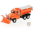 【30日限定500OFFクーポン配信】プレイメーカートイズ 除雪トラック オレンジ Playmaker Toys 働く車 おもちゃ 送料無料