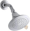 コーラー フォルテ 壁取り付け用シャワーヘッド KOHLER K-10282-AK-CP 送料無料