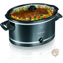 【 先着55名! 2日間限定ゾロ目555円クーポン】ハミルトンビーチ Hamilton Beach 33182 8クォートオーバルスロークッカー ブラック 製造...
