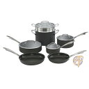 【 先着55名! 2日間限定ゾロ目555円クーポン】Cuisinart クイジナート DSA-11 ハードアルマイト 11ピース鍋セット 調理器具セット 食器洗...