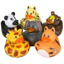 【4/30日限定★円高還元!!510円クーポン】アニマル ラバーダッキー Rhode Island Novelty 動物 アヒル ゴム製おもちゃ 送料無料