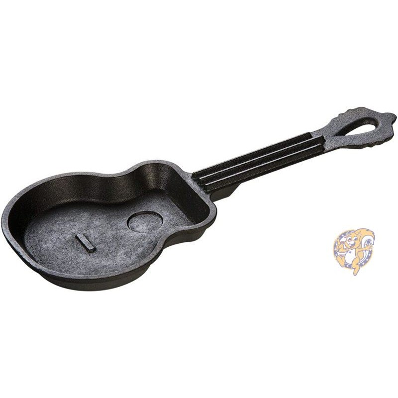 ロッジ キャストアイロン ギター型 ミニスキレット Lodge 27.3センチ グリルパン 送料無料