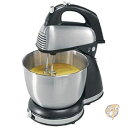Hamilton Beach ハミルトンビーチハンドミキサー スタンドミキサー 卓上ミキサー 6段階切替 - Black Chrome 64651並行輸入 送料...