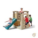 【 先着55名! 2日間限定ゾロ目555円クーポン】子供用遊具 滑り台&クライミングウォール ウッドランド クライマー II 4902KR Step2 ステップ...