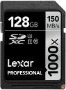 【4/30日限定★円高還元!!510円クーポン】LEXAR MEDIA Professional 1000x 128GB SDXC UHS-II SDカード L...
