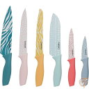 【 先着55名! 2日間限定ゾロ目555円クーポン】クイジナート Cuisinart カラフルナイフ アドバンテージ12点セット ノンスティック カトラリーセッ...
