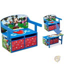 【30日限定500OFFクーポン配信】ディズニー ミッキーマウス キッズ アクティビティ ベンチ TB83203MM Delta Children デルタチルド...