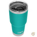 【30日限定500OFFクーポン配信】YETI イエティ ランブラー Rambler ステンレススチール タンブラー 30オンス アキファーブルー