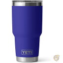 【30日限定500OFFクーポン配信】YETI イエティ ランブラー Rambler ステンレススチール タンブラー 30オンス オフショアブルー