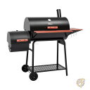 【 先着55名! 2日間限定ゾロ目555円クーポン】BBQ 炭火焼きグリル サイドテーブル付き1592cm 屋外 裏庭 アウトドア CC1830W ロイヤルグル...