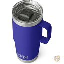 【30日限定500OFFクーポン配信】YETI イエティ ランブラー Rambler 20オンス トラベルマグ ステンレススチール オフショアブルー