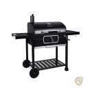 【 先着55名! 2日間限定ゾロ目555円クーポン】BBQ 炭火焼きグリル デラックス BBQ スモーカー 76cm キャンプ アウトドア CD2030AN ロ...