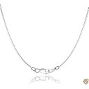 Jewlpire 925スターリングシルバーチェーン 0.8mmボックスチェーン カニカン留め イタリアネックレスチェーン 超薄型&丈夫 送料無料