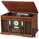 【4/30日限定★円高還元!!510円クーポン】Victrola アビエーター 8-in-1 Bluetooth レコード プレーヤー マホガニー 送料無料