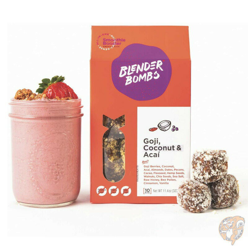ブレンダーボム Blender Bombs スムージー ブースター Smoothie ゴジ ココナッツ アサイー 送料無料